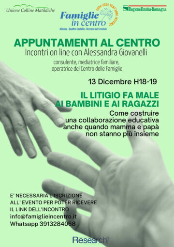 Leggi: «Litigare fa male ai ragazzi: il…»