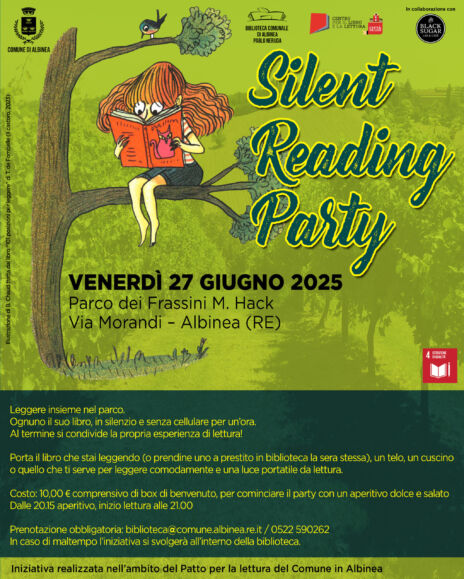 Leggi: «Aperitivo e poi silent reading party…»