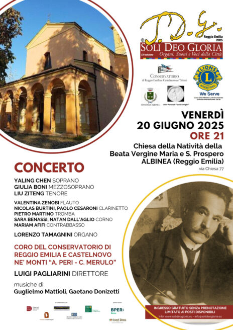 Leggi: «Venerdì 20 giugno concerto di “Soli…»