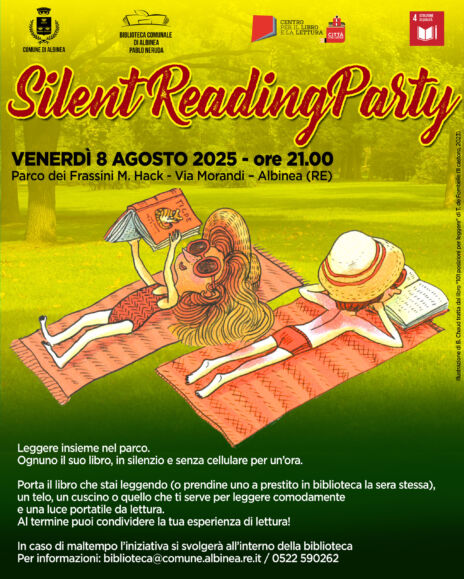 Leggi: «Venerdì 8 agosto il silent reading…»