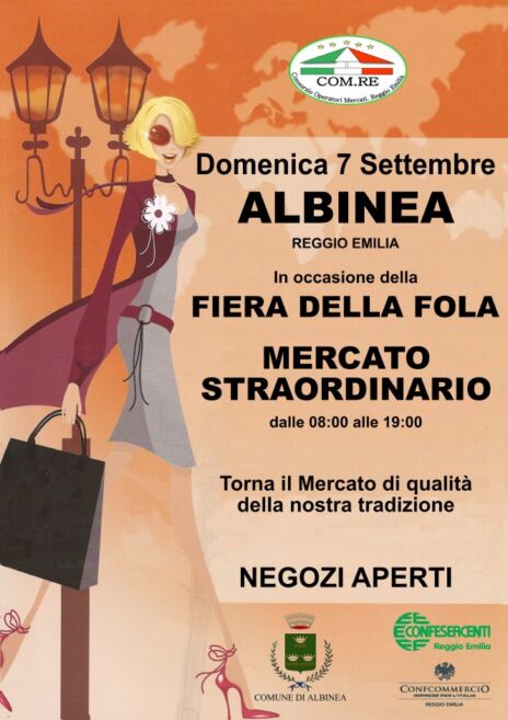 Leggi: «Domenica 7 settembre il mercato straordinario…»