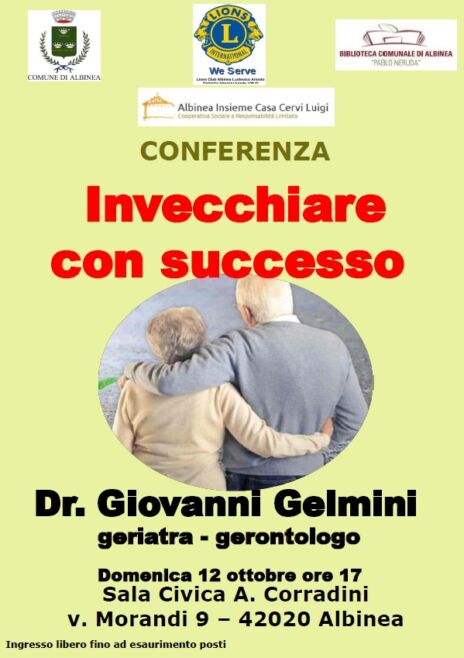 Leggi: «Come invecchiare con successo? Il 12…»