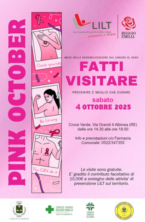 Leggi: «Il 4 ottobre visite gratuite al…»