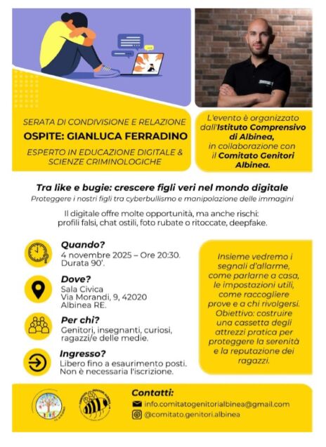 Leggi: «Il 4 novembre “Tra Like e…»
