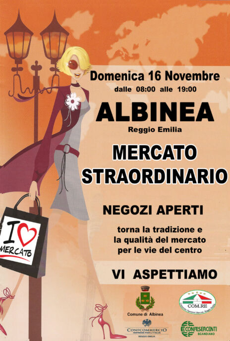 Leggi: «Domenica 16 novembre il mercato straordinario…»
