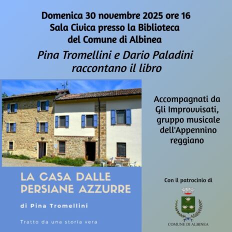 Leggi: «La casa dalle persiane azzurre il…»