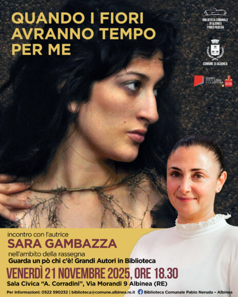 Leggi: «Il 21 novembre Sara Gambazza in…»