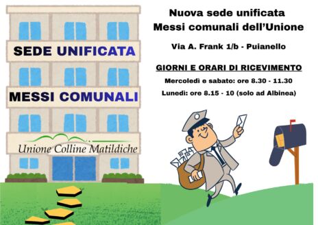 Leggi: «Nuova sede unificata dei Messi comunali…»