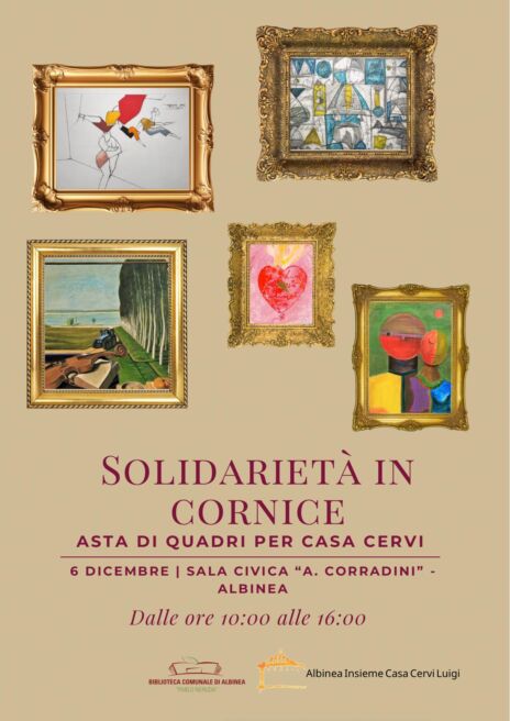 Leggi: «Sabato 6 dicembre l’asta di quadri…»