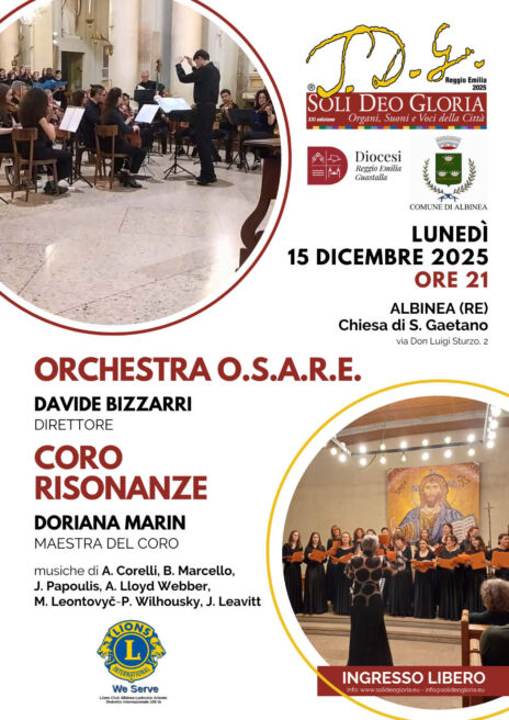 Leggi: «Lunedì 15 dicembre il coro Risonanze…»