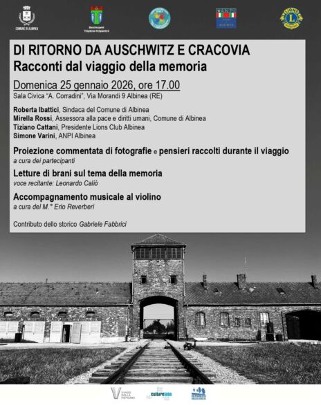 Leggi: &laquo;Giornata della Memoria 2026: tutte le&hellip;&raquo;