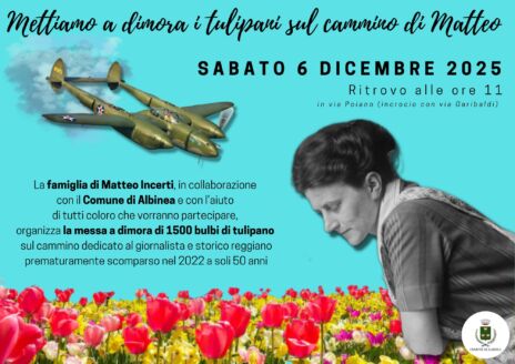 Leggi: «Sabato 6 dicembre la messa a…»