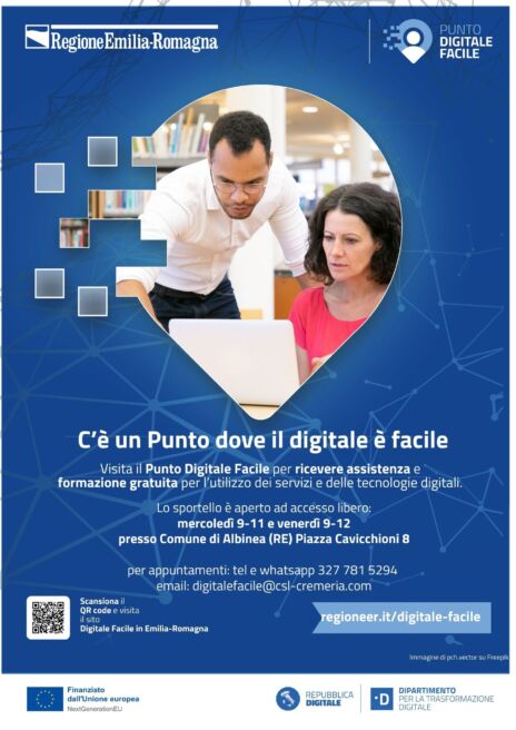 Leggi: &laquo;Ad Albinea il “Punto digitale facile”&hellip;&raquo;