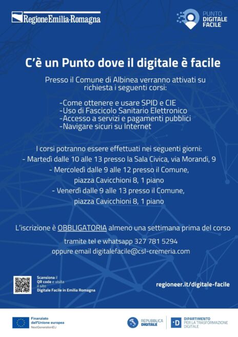 Leggi: «Tre giorni per effettuare corsi su…»