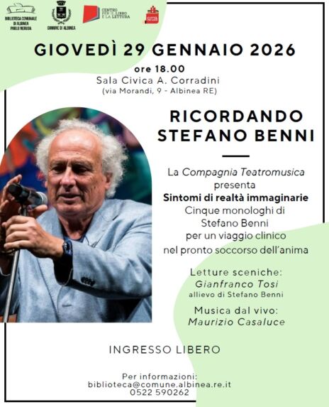 Leggi: &laquo;Giovedì 29 in sala civica “Ricordando&hellip;&raquo;