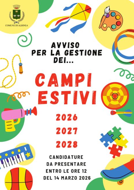 Leggi: &laquo;Avviso per la gestione dei campi&hellip;&raquo;