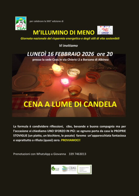 Leggi: &laquo;Lunedì 16 febbraio la cena a&hellip;&raquo;