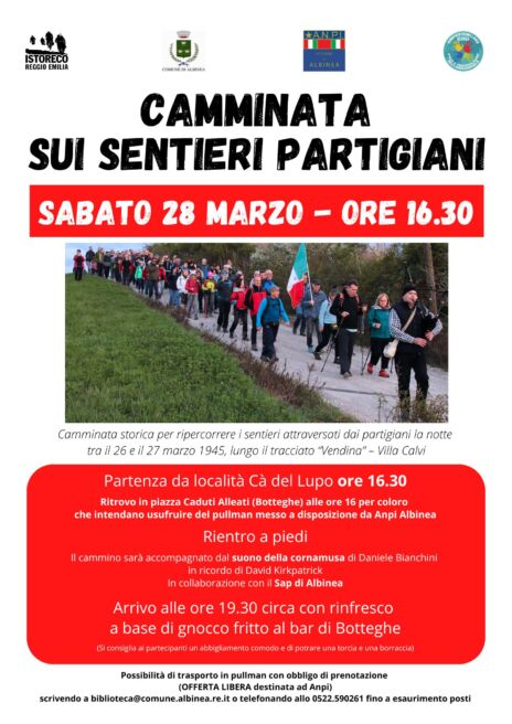Leggi: &laquo;Sabato 28 marzo la camminata con&hellip;&raquo;