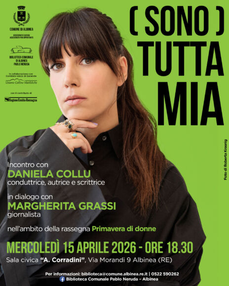 Leggi: «Il 15 aprile ospite ad Albinea…»