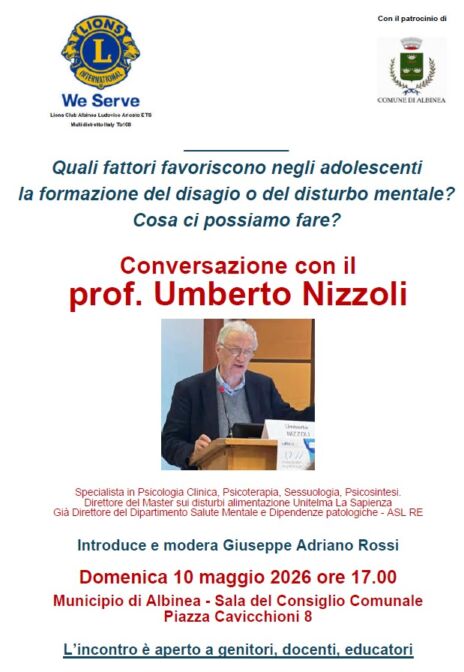 Leggi: &laquo;Il professor Nizzoli ad Albinea per&hellip;&raquo;