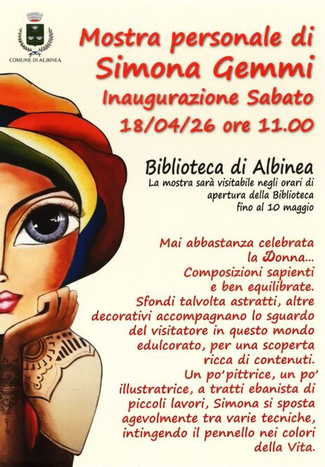 Leggi: &laquo;Sabato 18 aprile l’inaugurazione della mostra&hellip;&raquo;