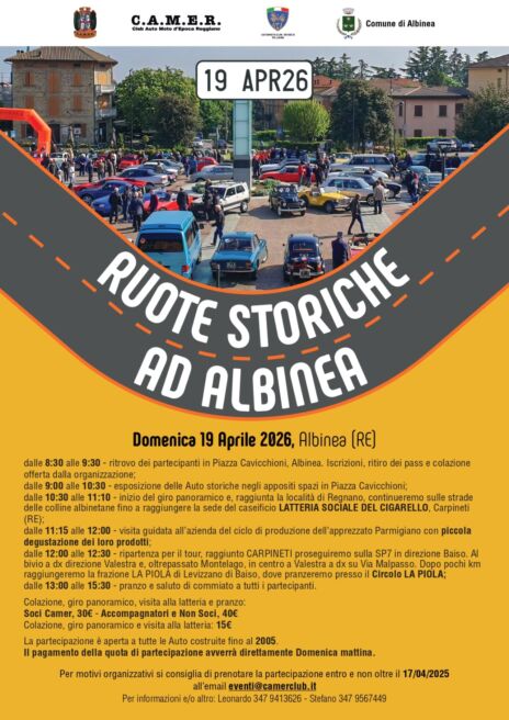 Leggi: &laquo;Domenica 19 aprile la giornata di&hellip;&raquo;