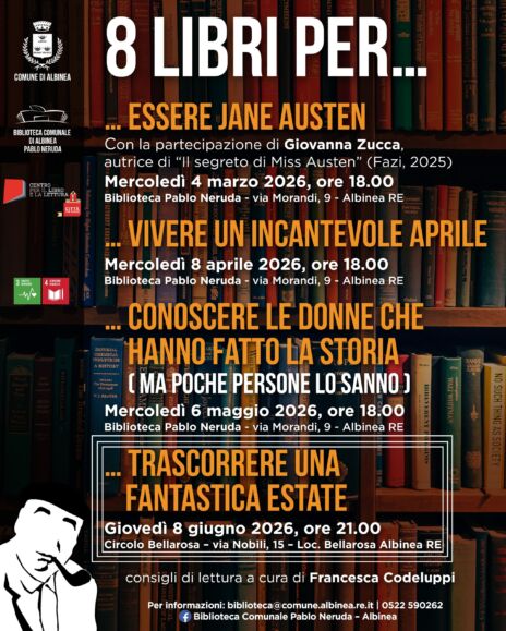 Leggi: «Giovedì 8 giugno l’ultimo appuntamento con…»