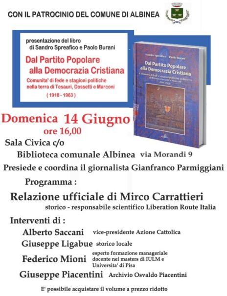 Leggi: «Domenica 14 giugno la presentazione del…»