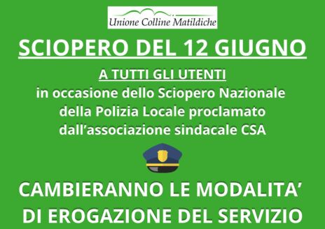 Leggi: &laquo;Sciopero Nazionale della Polizia Locale di&hellip;&raquo;
