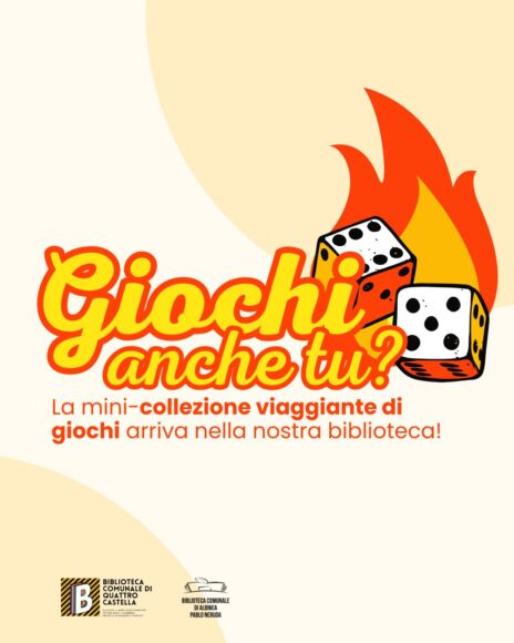 Leggi: «Giochi da tavolo nello Spazio Ragazzi…»