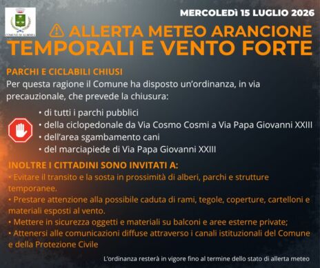 Leggi: &laquo;Oggi temporali, grandine e vento forte,&hellip;&raquo;