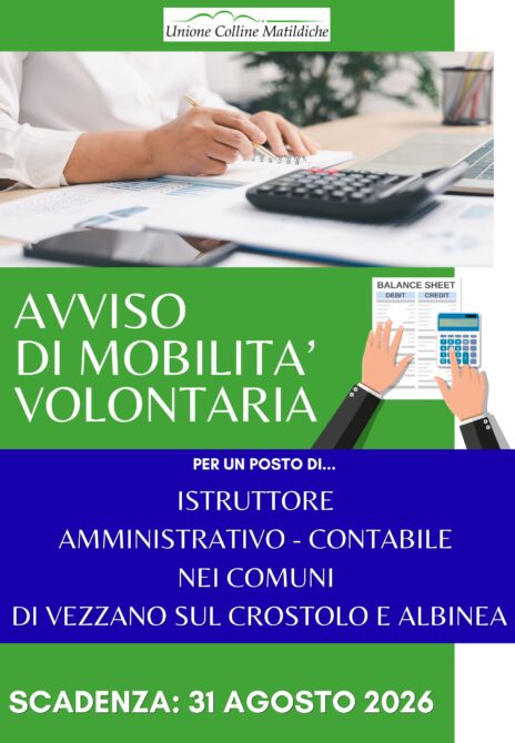Leggi: «Avviso di mobilità volontaria per 1…»