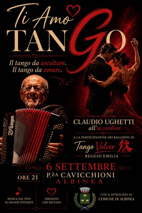 Leggi: &laquo;Il 6 settembre “Ti amo tango”&hellip;&raquo;