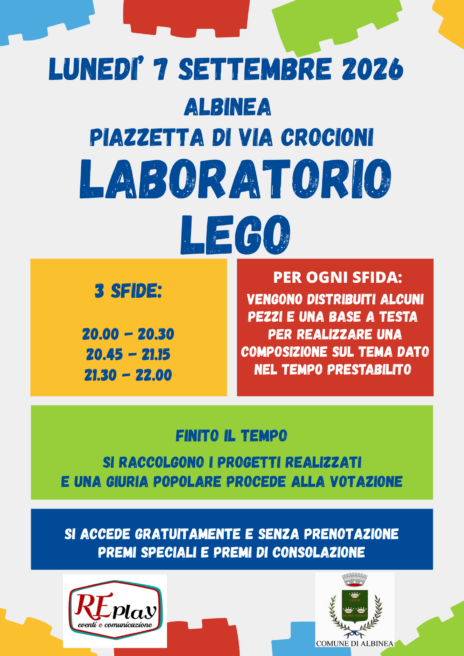 Leggi: «Sfida a colpi di Lego con…»
