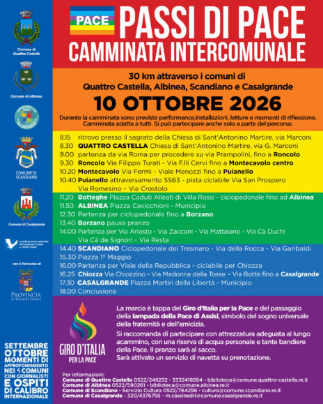 Leggi: «Sabato 10 ottobre la quarta edizione…»