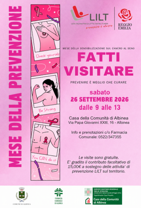 Leggi: &laquo;Sabato 26 settembre le visite gratuite&hellip;&raquo;