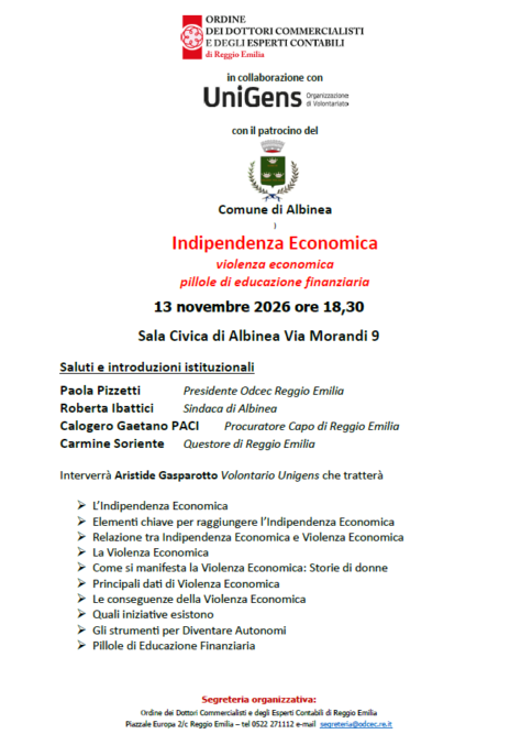 Leggi: «Il 13 novembre un convegno sull’indipendenza…»